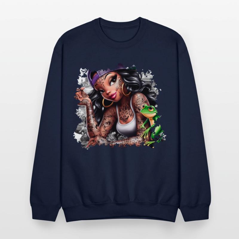 Street Style Hip Hop Girl Rapper