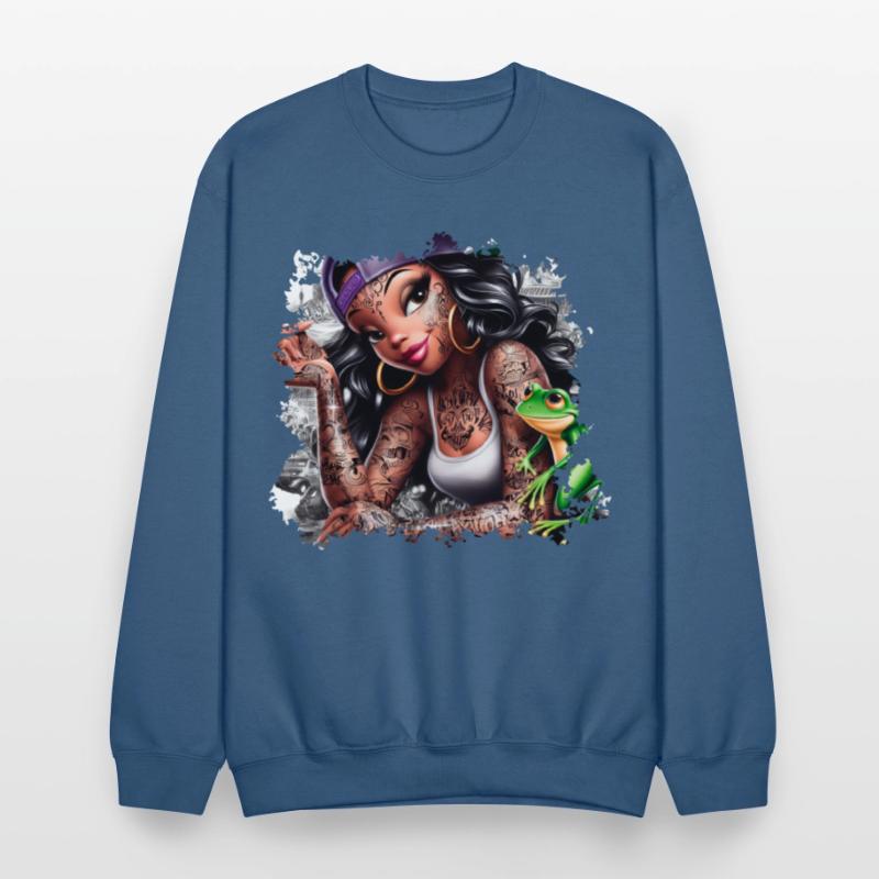 Street Style Hip Hop Girl Rapper