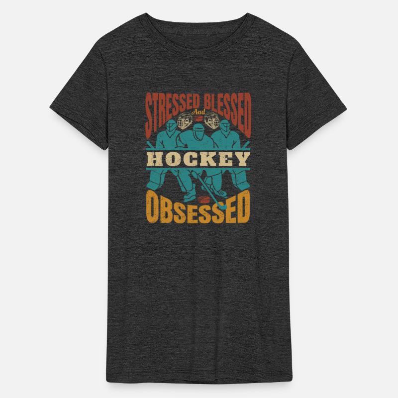 Stressed Blessed And Hockey Obssesed