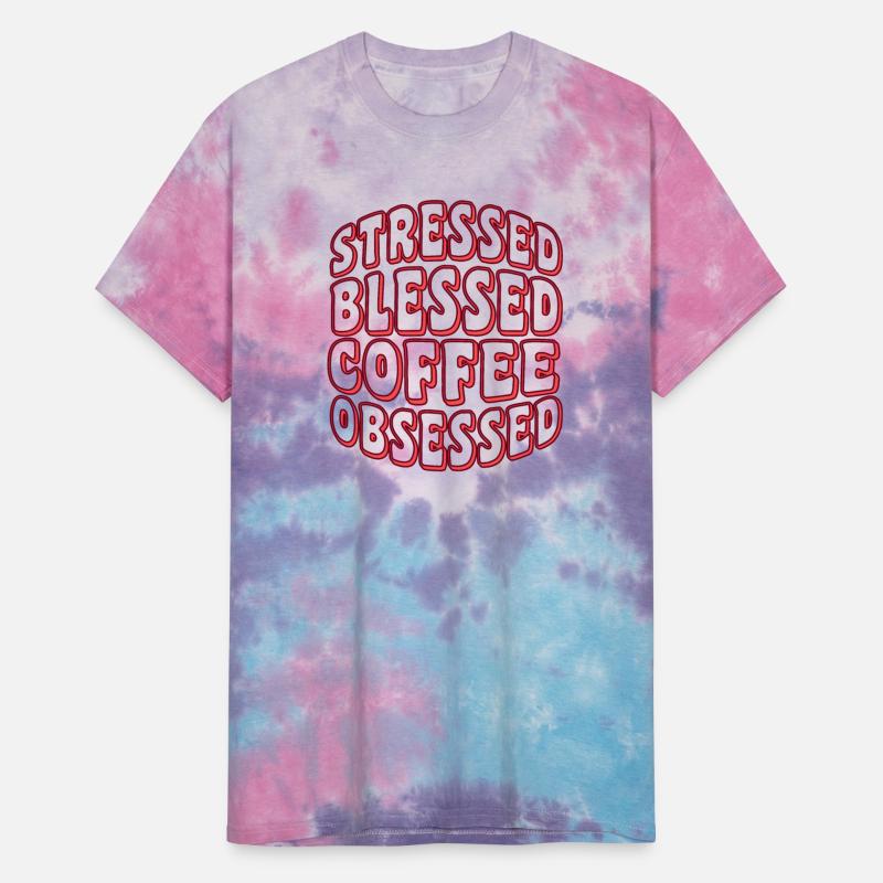 Stressed Blessed Coffee Obsessed