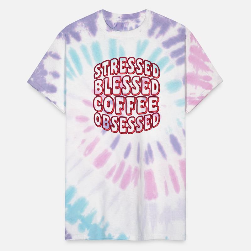 Stressed Blessed Coffee Obsessed