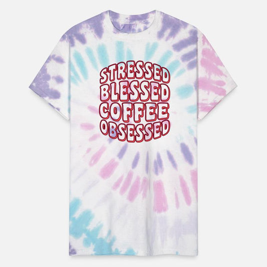 Stressed Blessed Coffee Obsessed