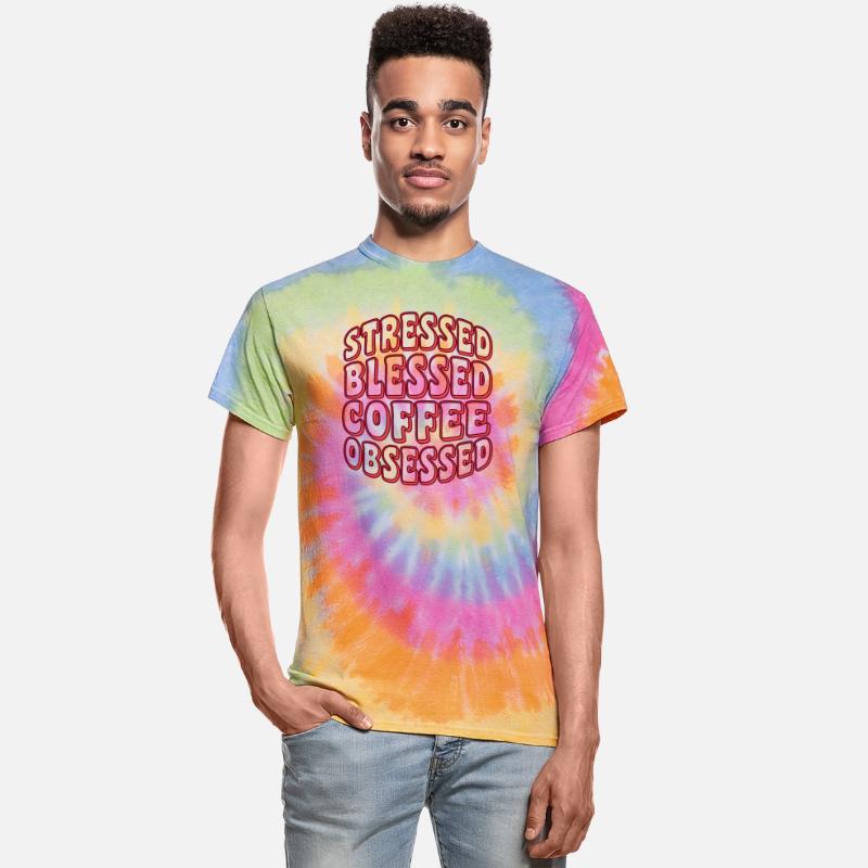 Stressed Blessed Coffee Obsessed