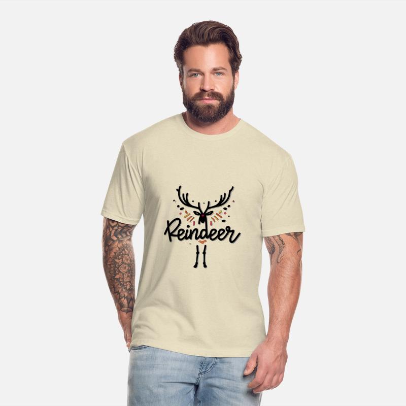 Stylish Reindeer Profile Tee