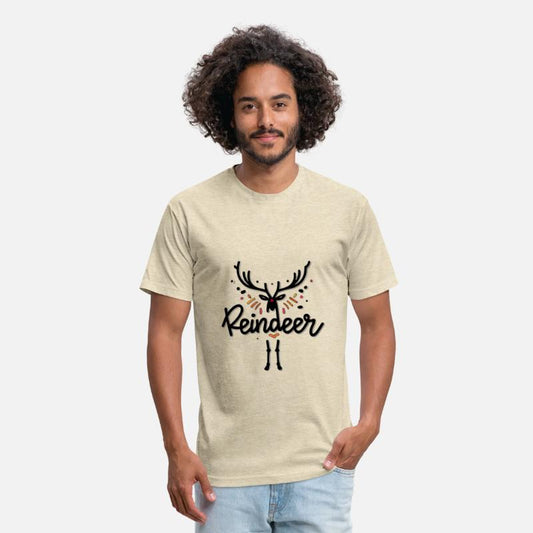 Stylish Reindeer Profile Tee