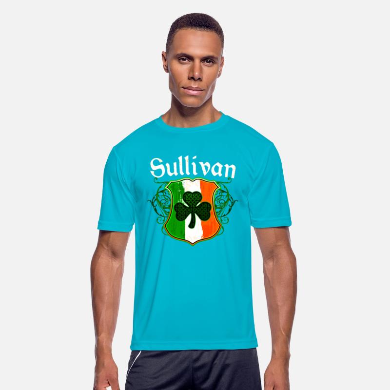 Sullivan Irish Surname Ireland Flag Shamrock