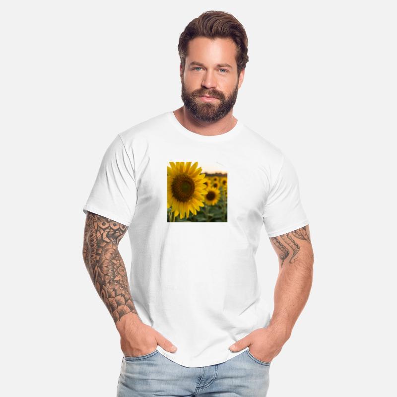 Sunflower Field Nature Print Tee