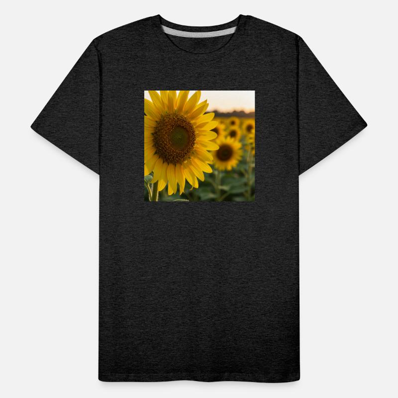 Sunflower Field Nature Print Tee