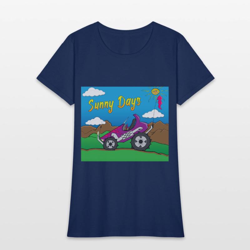 Sunny Days Purple Offroad Truck