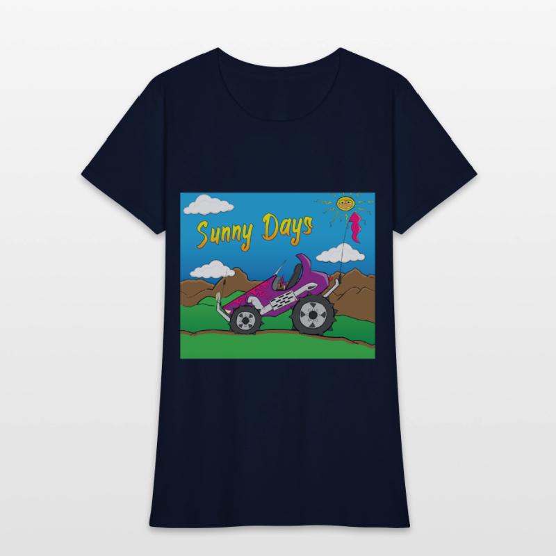 Sunny Days Purple Offroad Truck