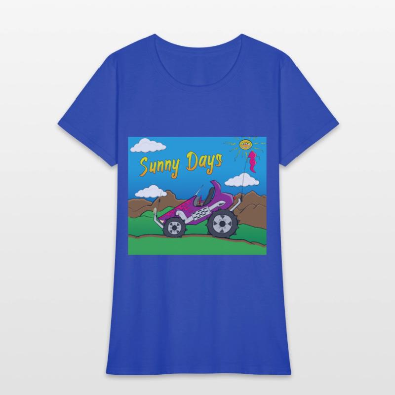 Sunny Days Purple Offroad Truck