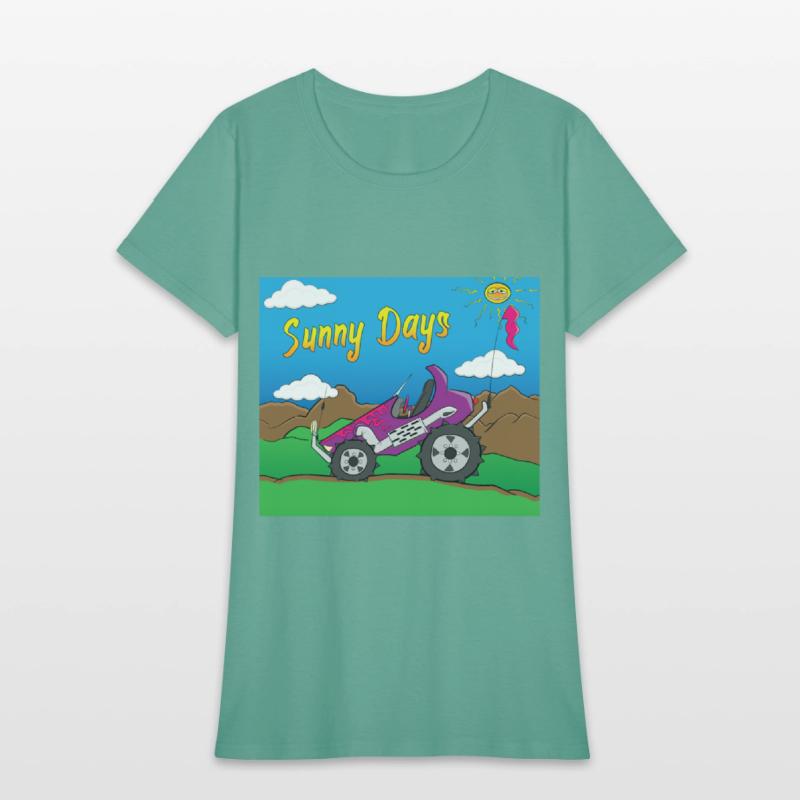 Sunny Days Purple Offroad Truck