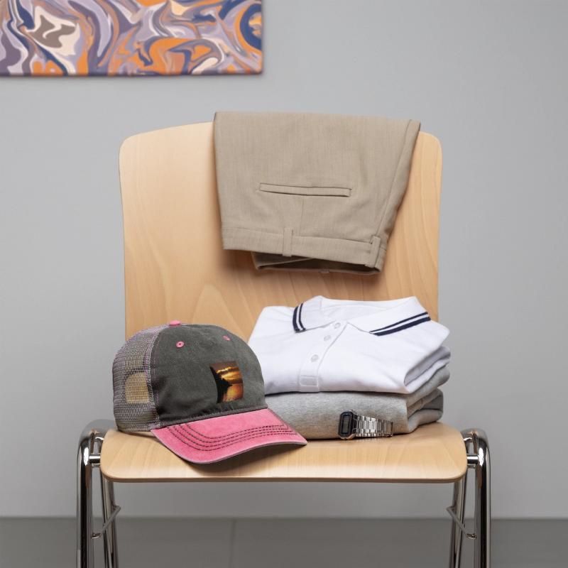 Sunset Over Serene Lake Scene