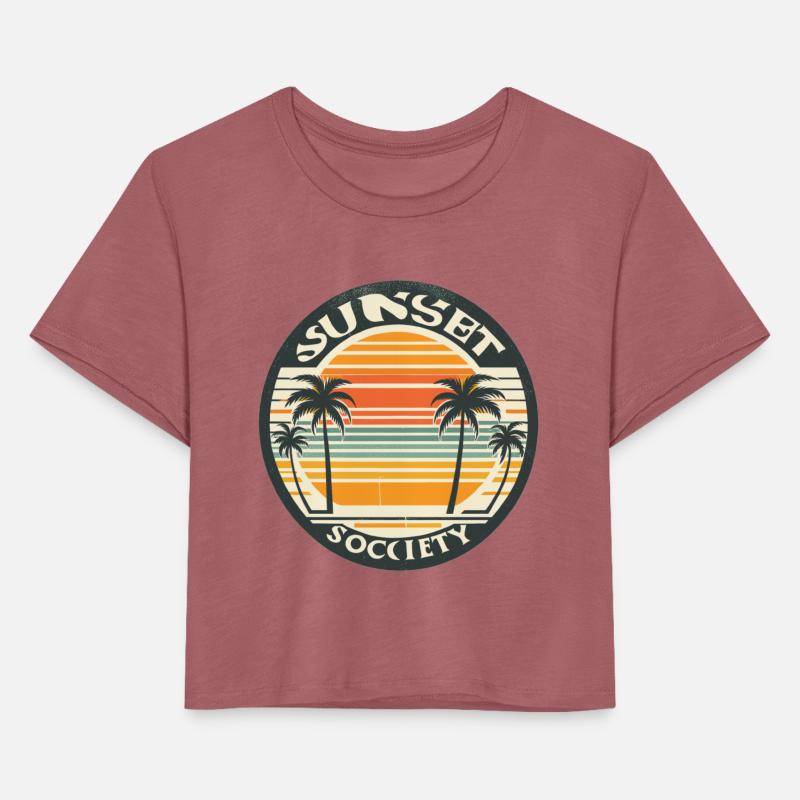 Sunset Society - Dusk Under Palm Trees