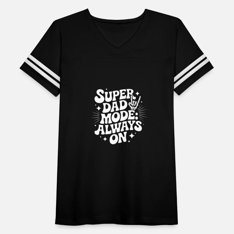 Super Dad Mode Always On – Retro Groovy