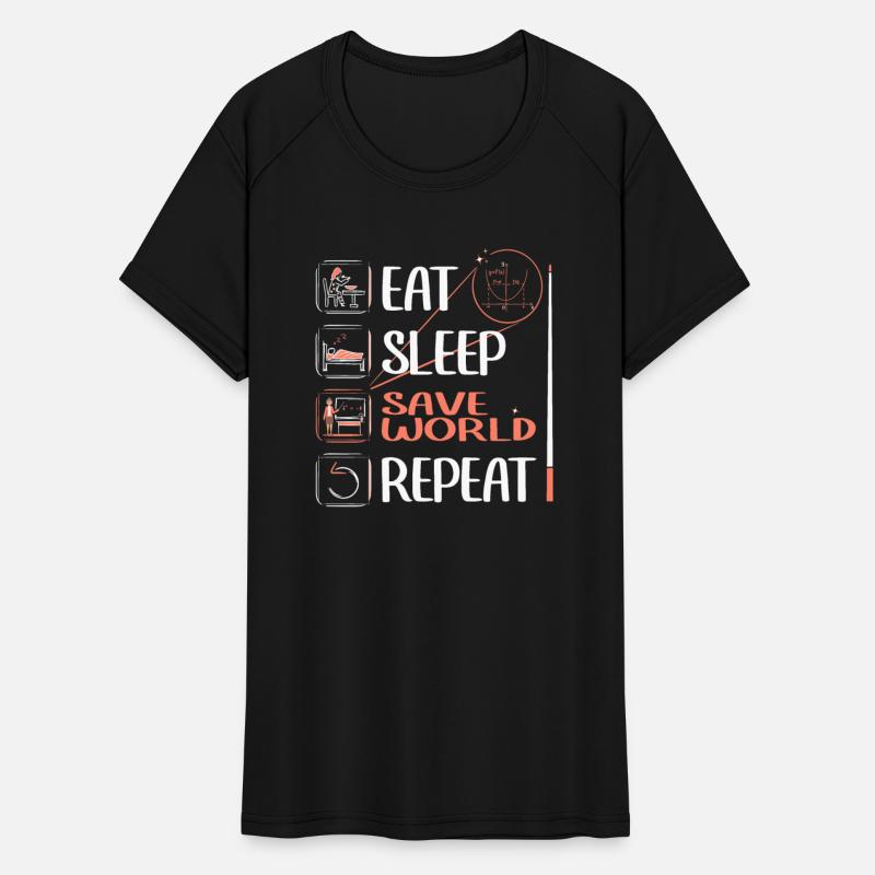 Super Math Teacher Saves the World (FEMALE)