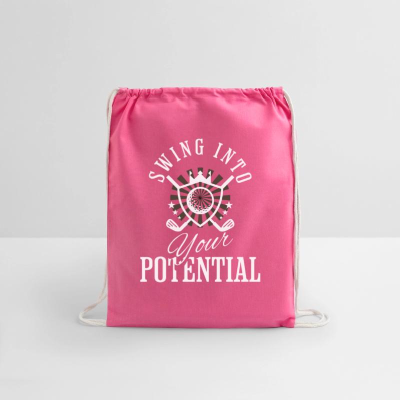Swing Potential Crest Ball Sport Motto Art