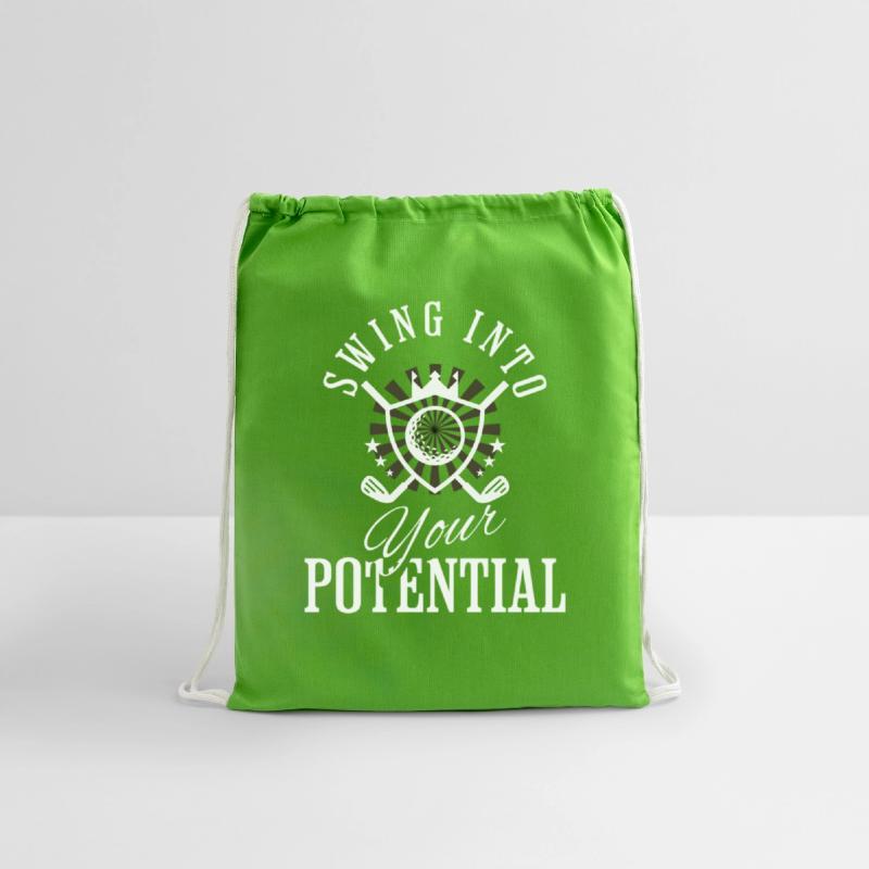 Swing Potential Crest Ball Sport Motto Art