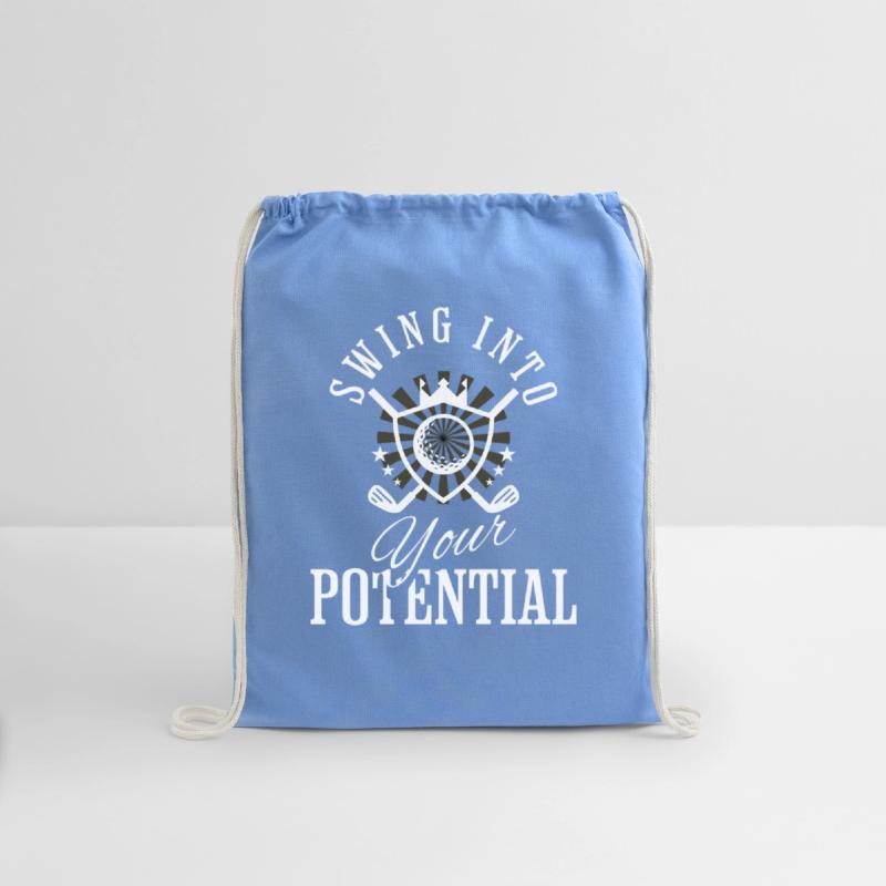 Swing Potential Crest Ball Sport Motto Art