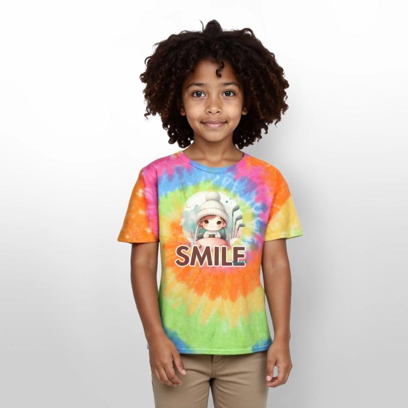 Swing, Smile, Score - Girl driving a golf cart