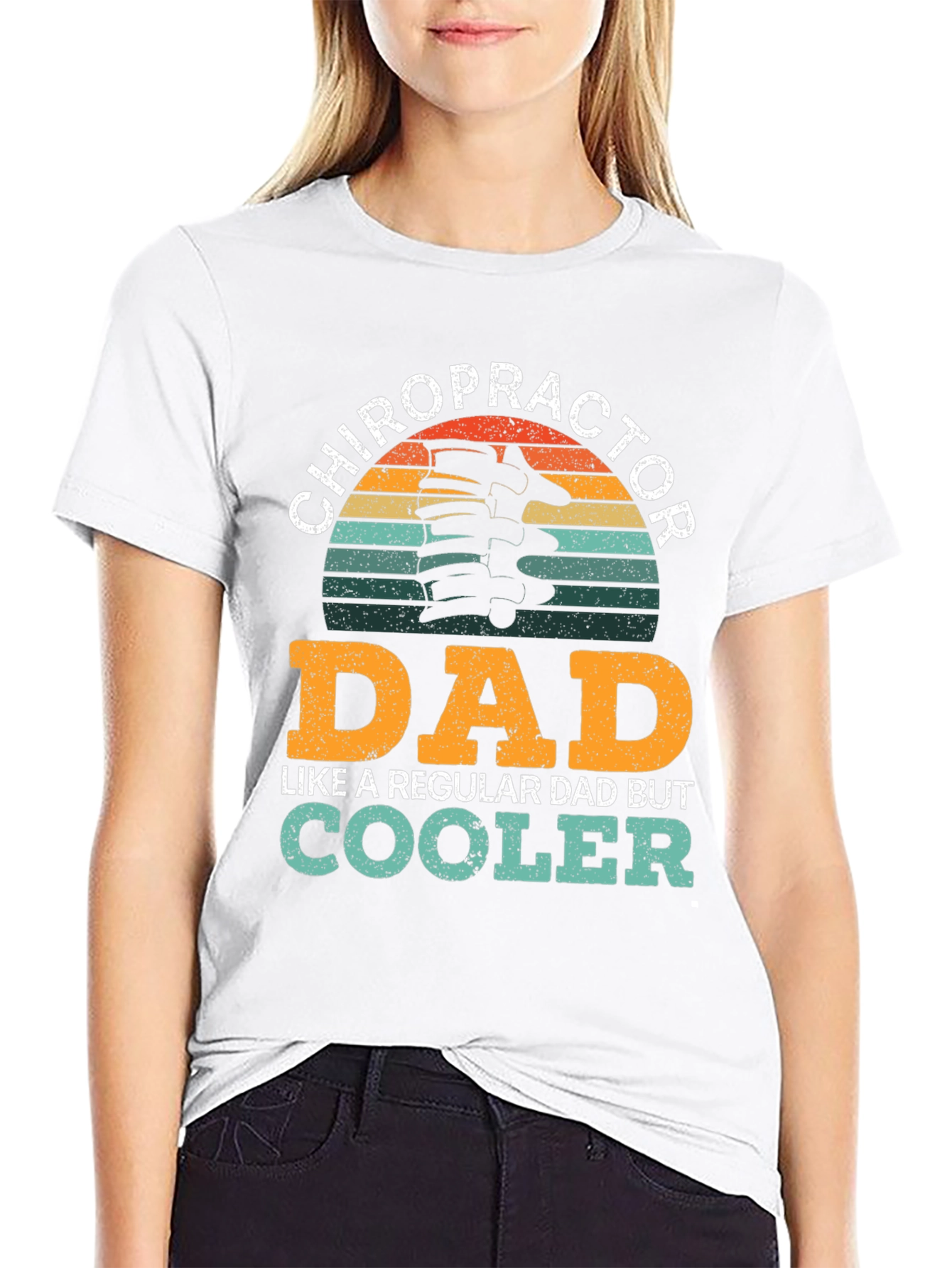 Chiropractor Dad T-Shirt - Cool Dad Gift