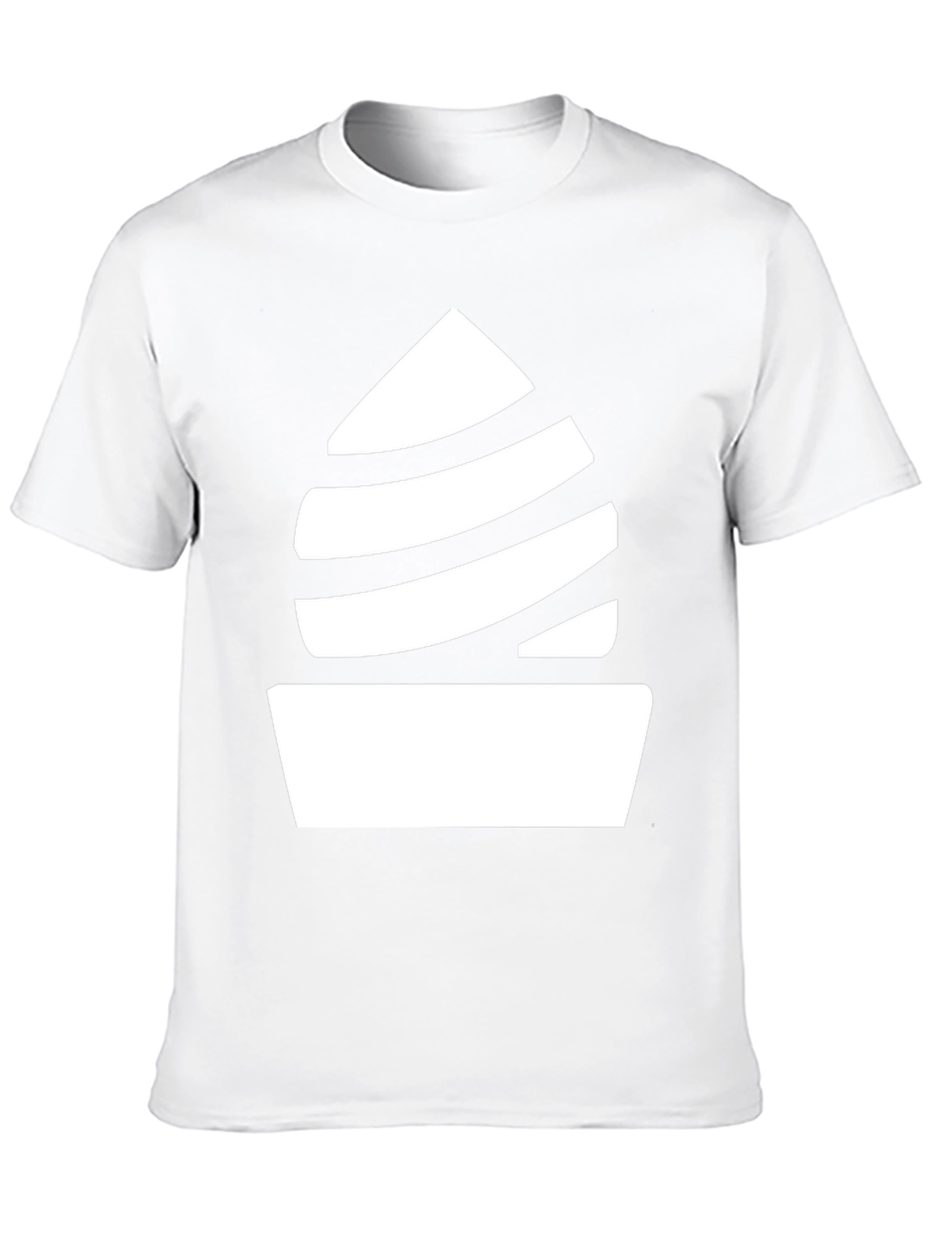 Minimalist Swirl Tee - Black Graphic T-Shirt