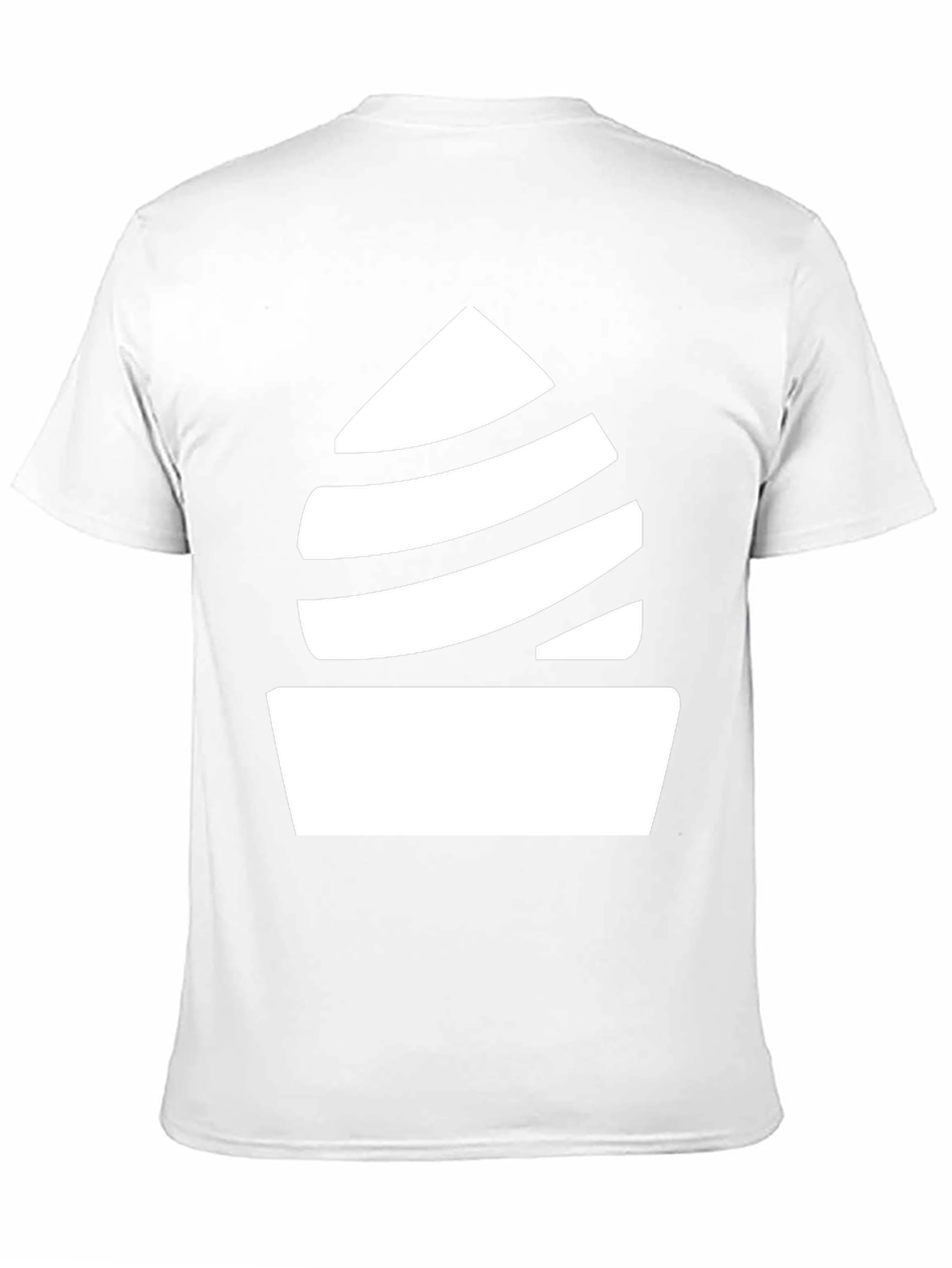 Minimalist Swirl Tee - Black Graphic T-Shirt
