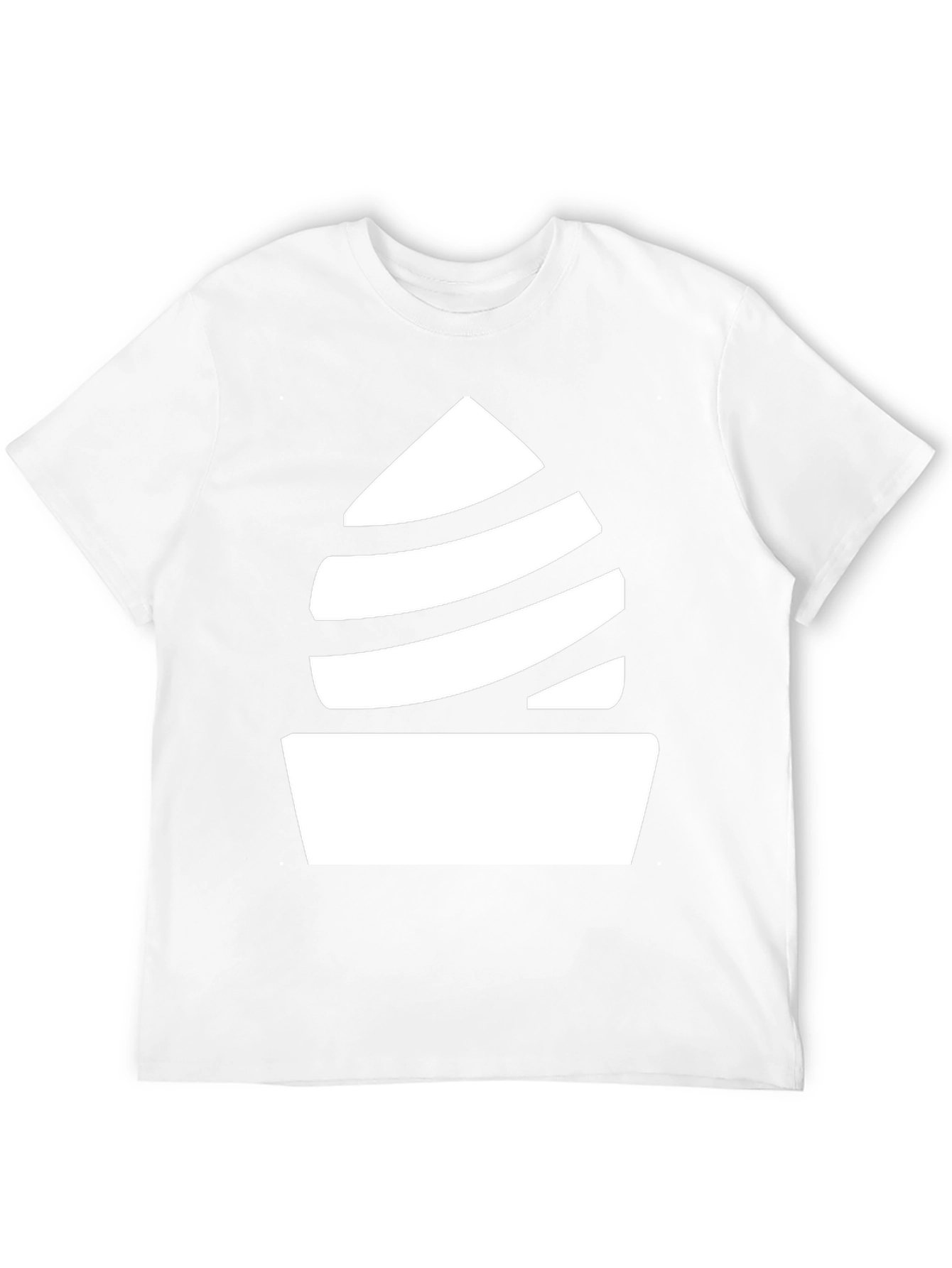 Minimalist Swirl Tee - Black Graphic T-Shirt