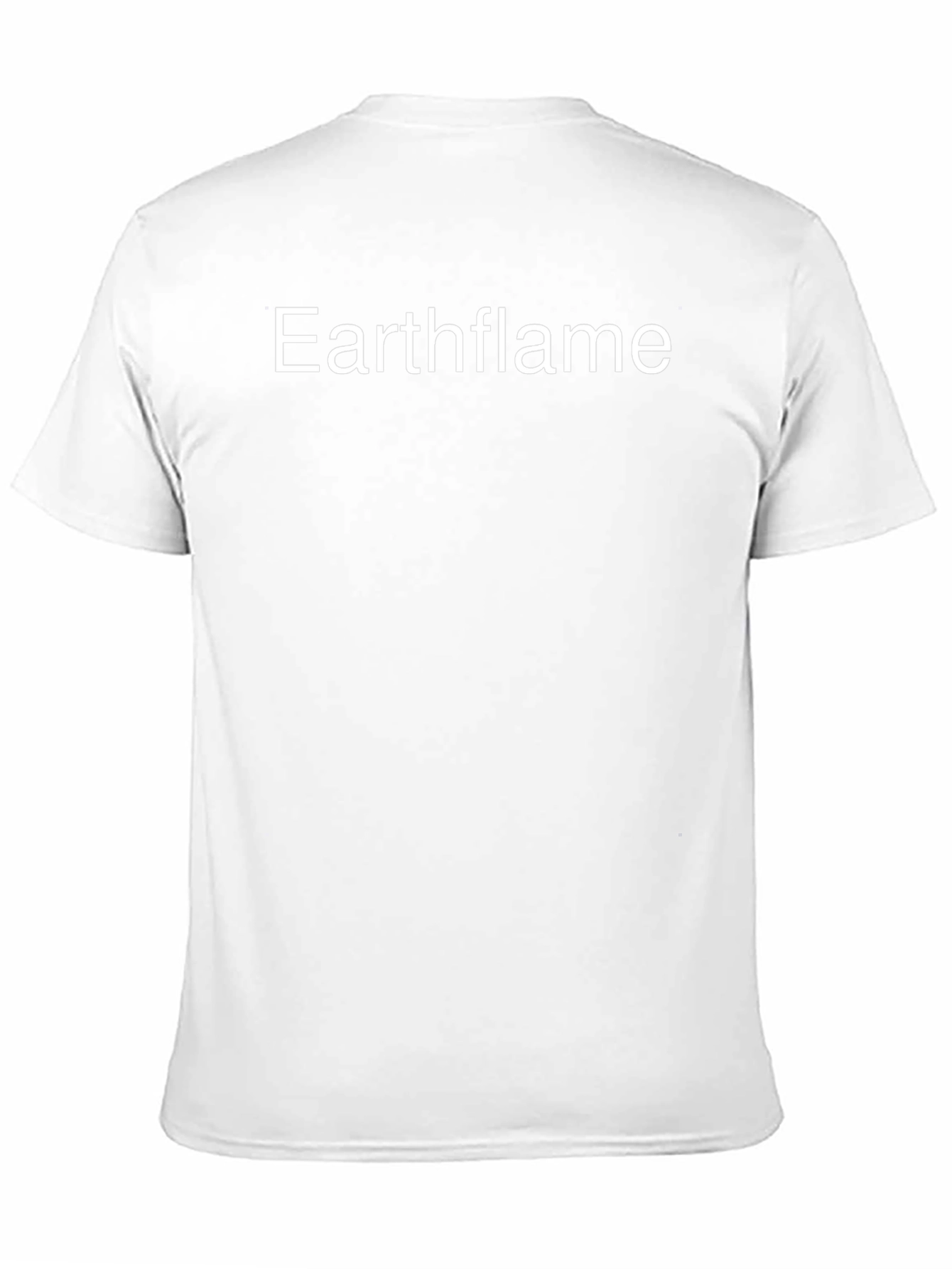 Earthflame Black Graphic Tee - Casual Comfort