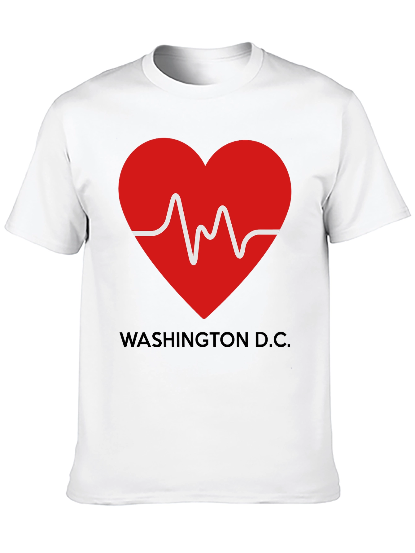 Washington D.C. Heartbeat T-Shirt