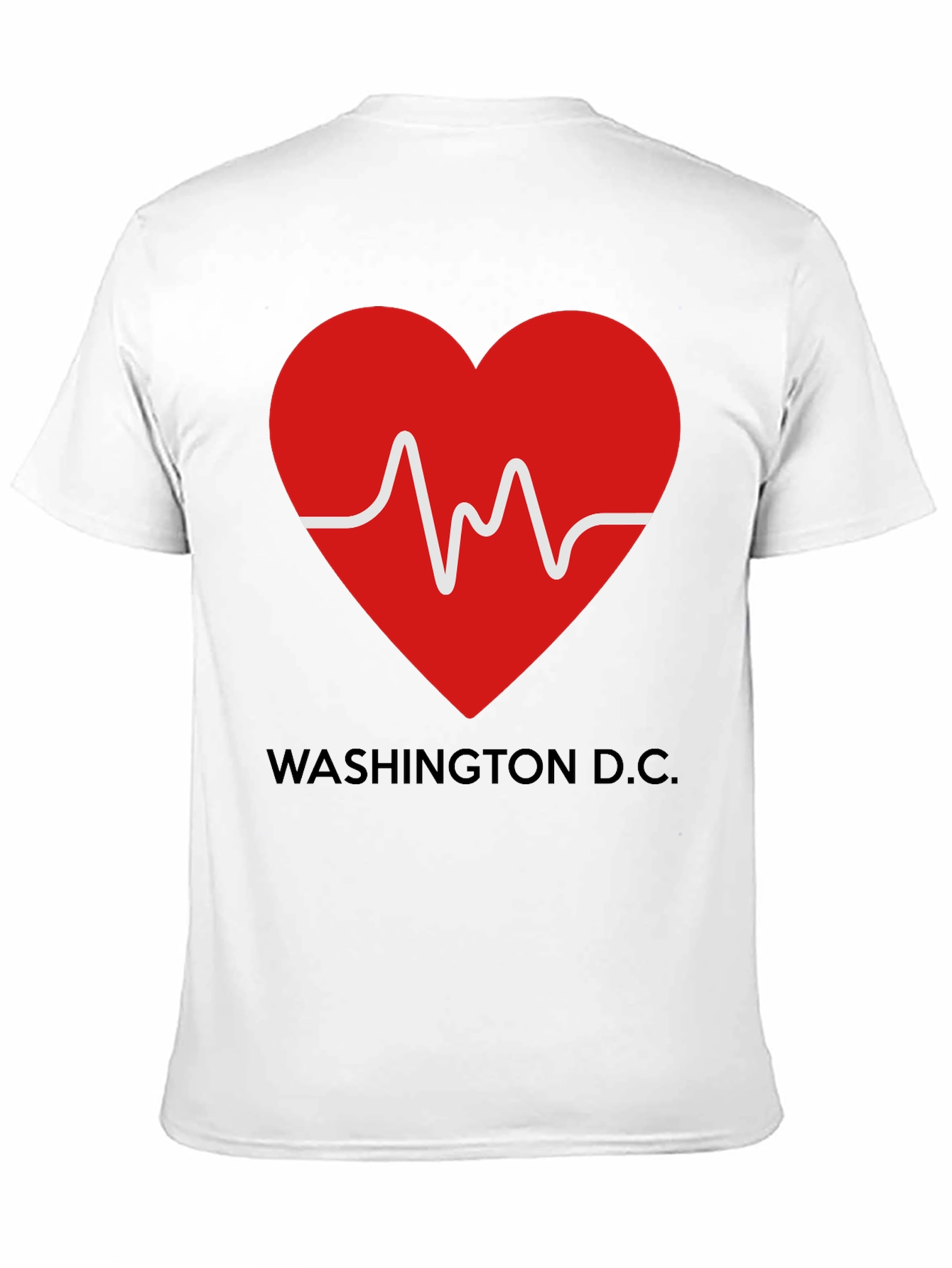 Washington D.C. Heartbeat T-Shirt