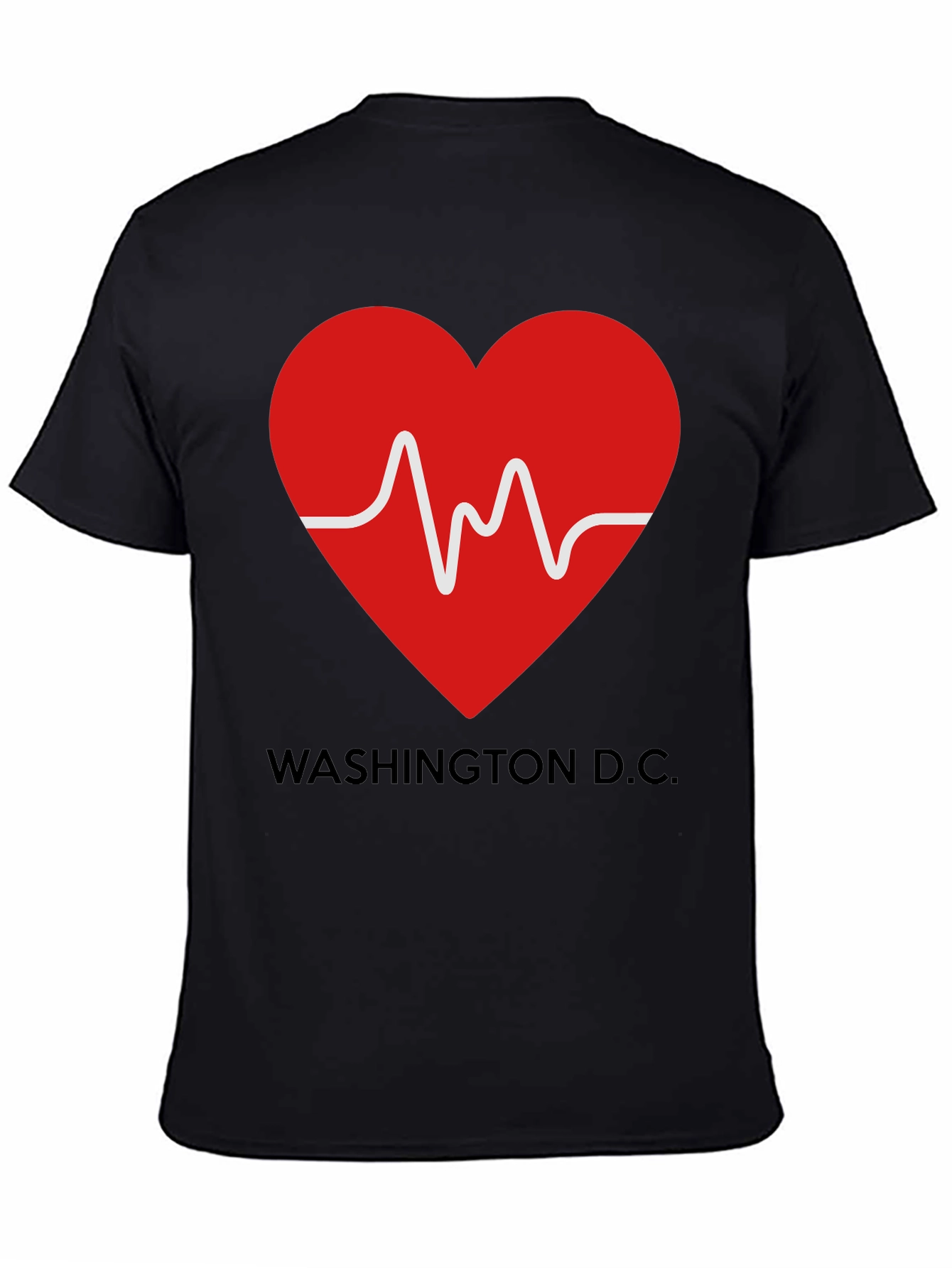 Washington D.C. Heartbeat T-Shirt