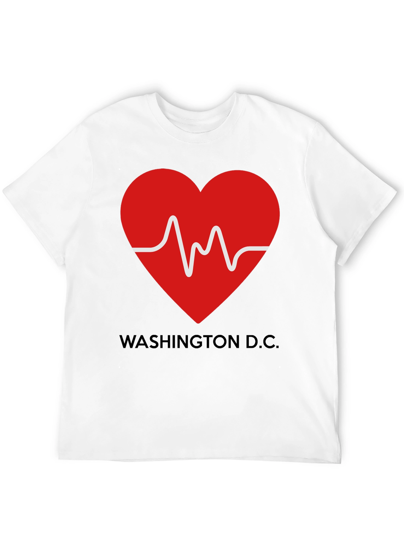 Washington D.C. Heartbeat T-Shirt