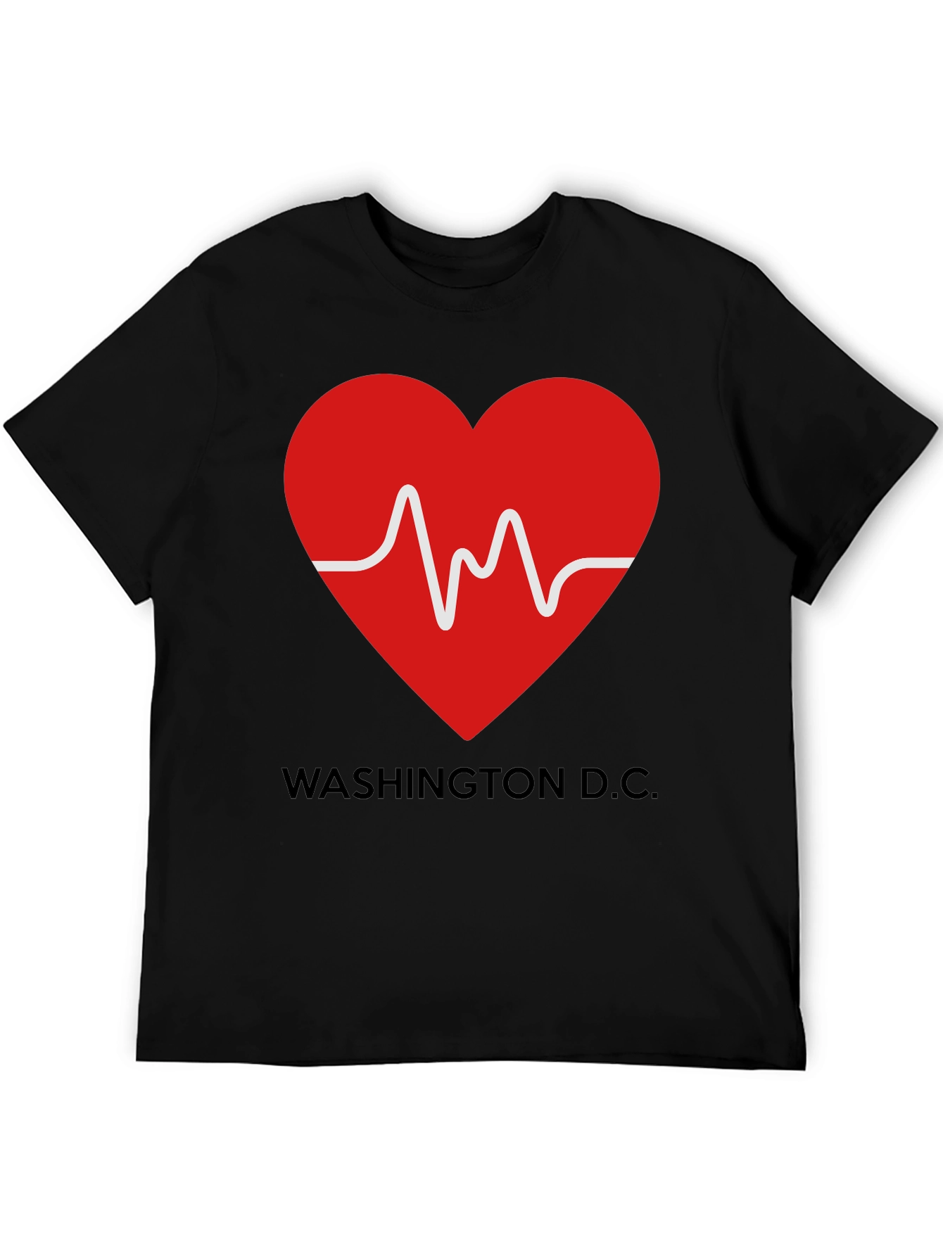 Washington D.C. Heartbeat T-Shirt