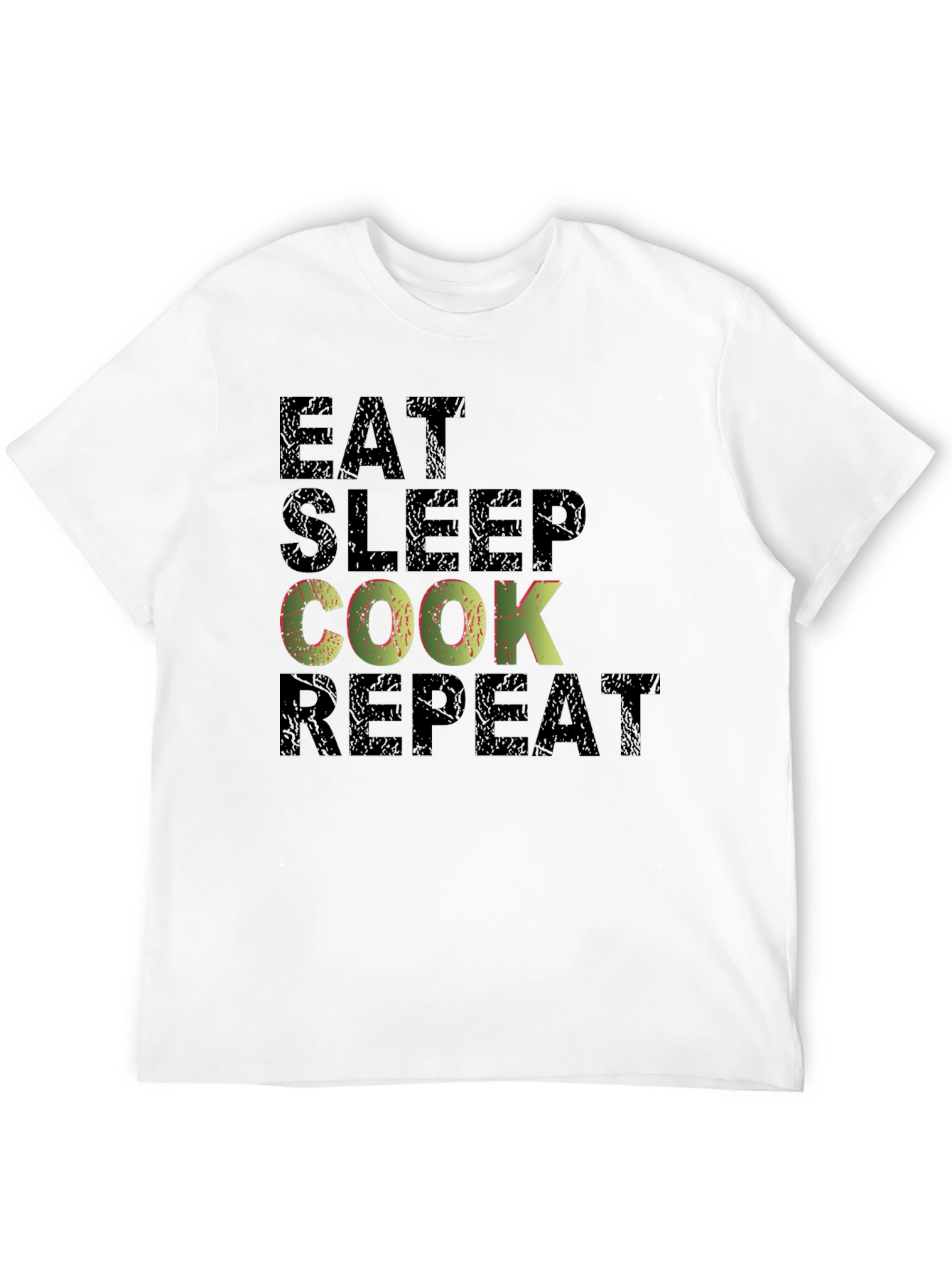 Eat Sleep Cook Repeat Graphic T-Shirt