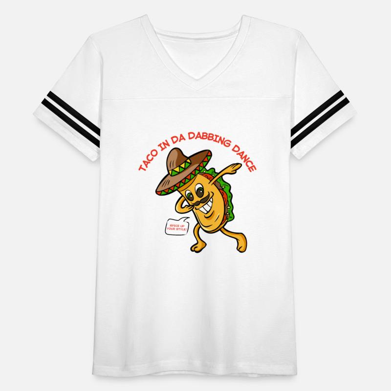 Taco In The Dabbing Dance Funny Food Pun Dab Pose