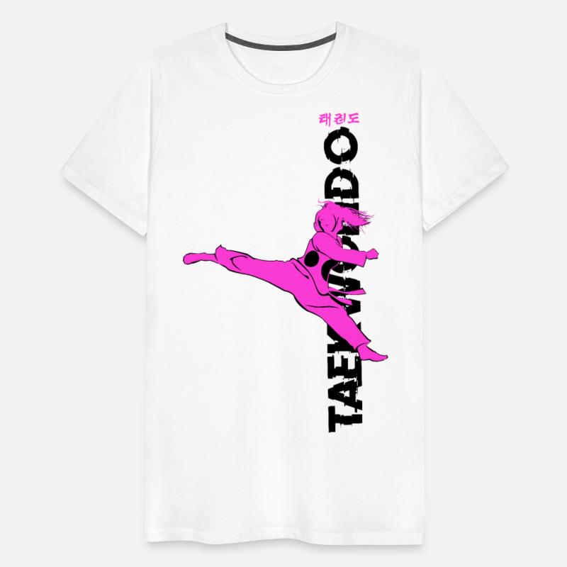 TAEKWONDO GIRL DWICAGI VERTICAL PINK