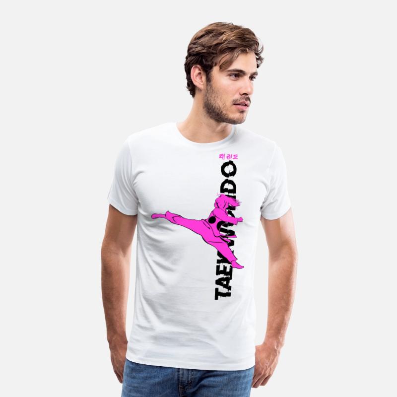 TAEKWONDO GIRL DWICAGI VERTICAL PINK