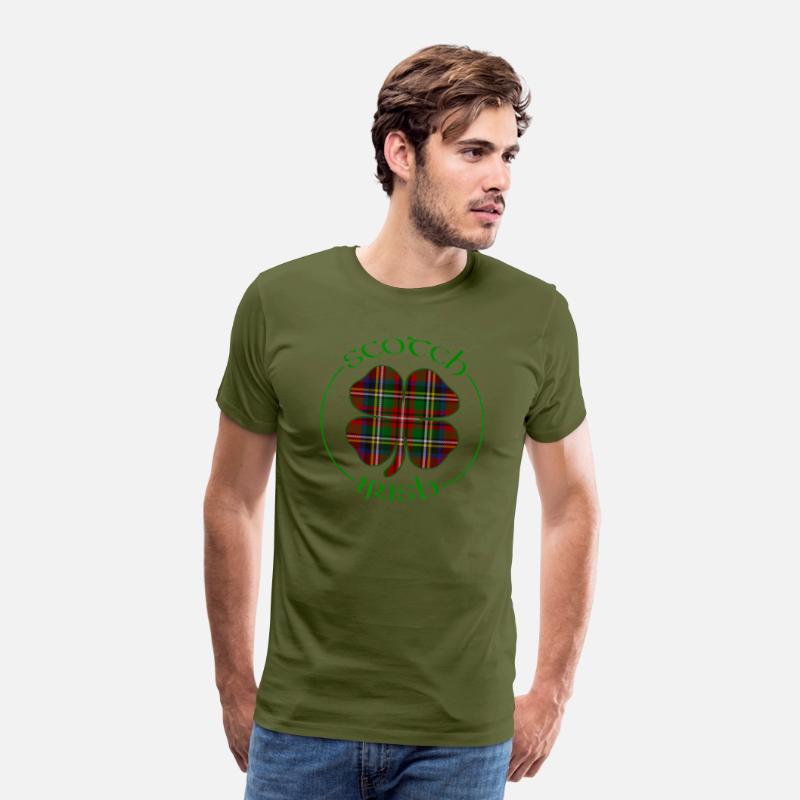 Tartan Shamrock Scotch Irish Pride