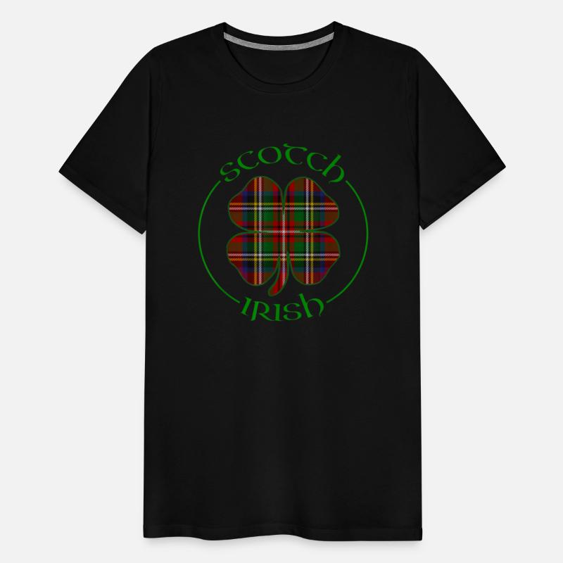 Tartan Shamrock Scotch Irish Pride