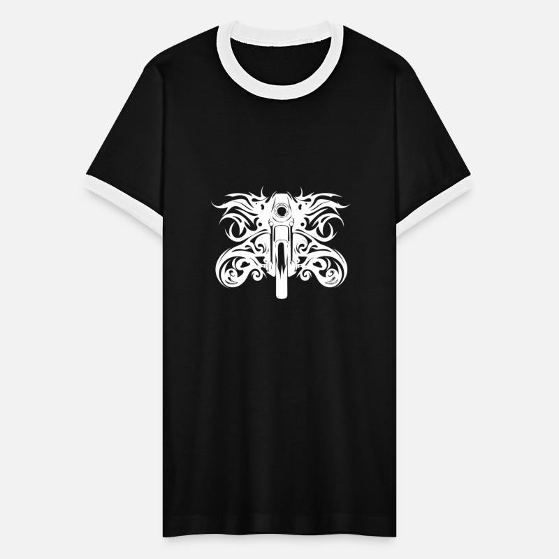 Tattoo Wild Flames Style Motor Racing