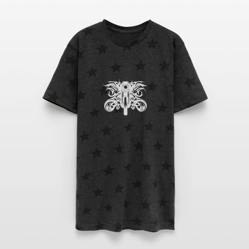 Tattoo Wild Flames Style Motor Racing