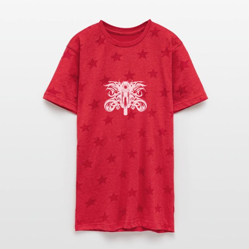 Tattoo Wild Flames Style Motor Racing