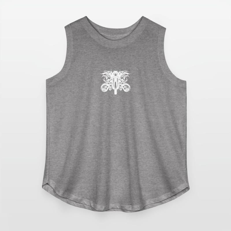 Tattoo Wild Flames Style Motor Racing