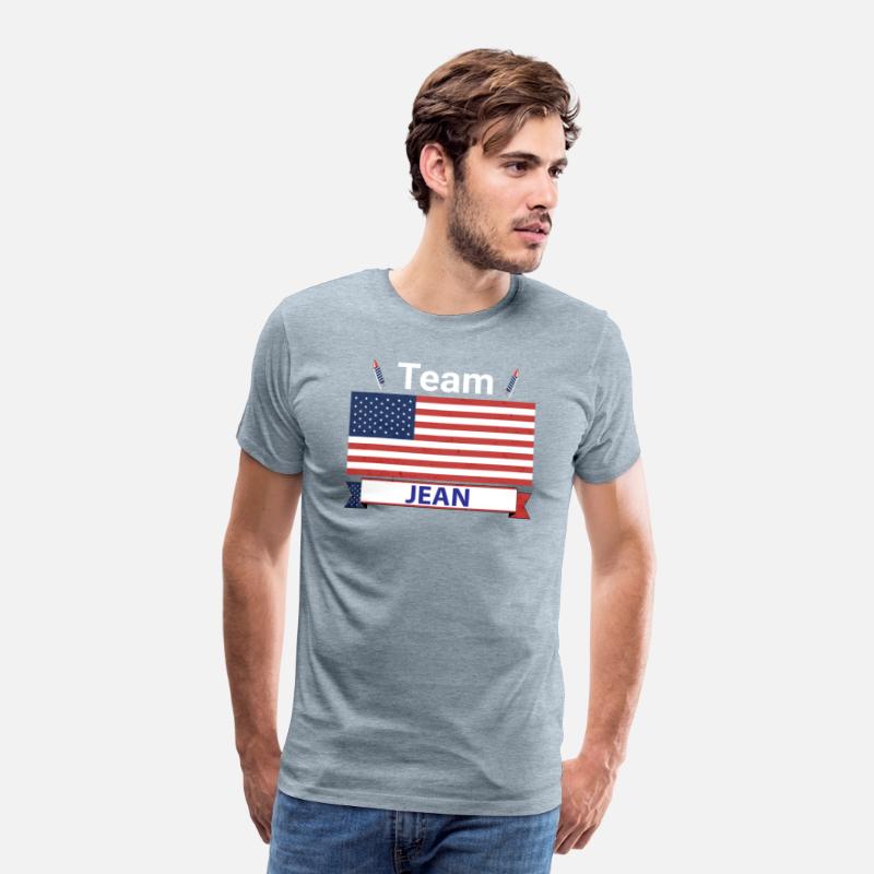 Team Jean USA American Flag Stars Stripe
