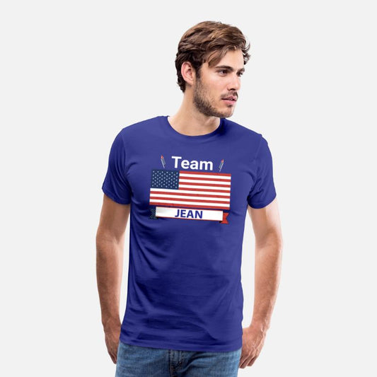 Team Jean USA American Flag Stars Stripe