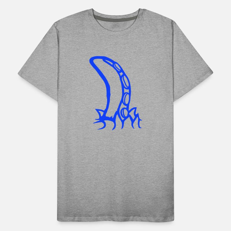 Tentacles octopus monster torn shirt alien ground