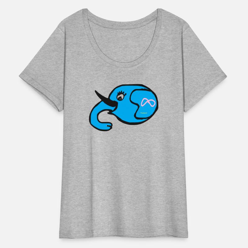 Thai elephant with good lucky symbol