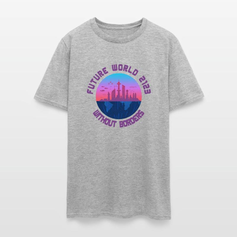 The future world 2123, a world without borders, ev