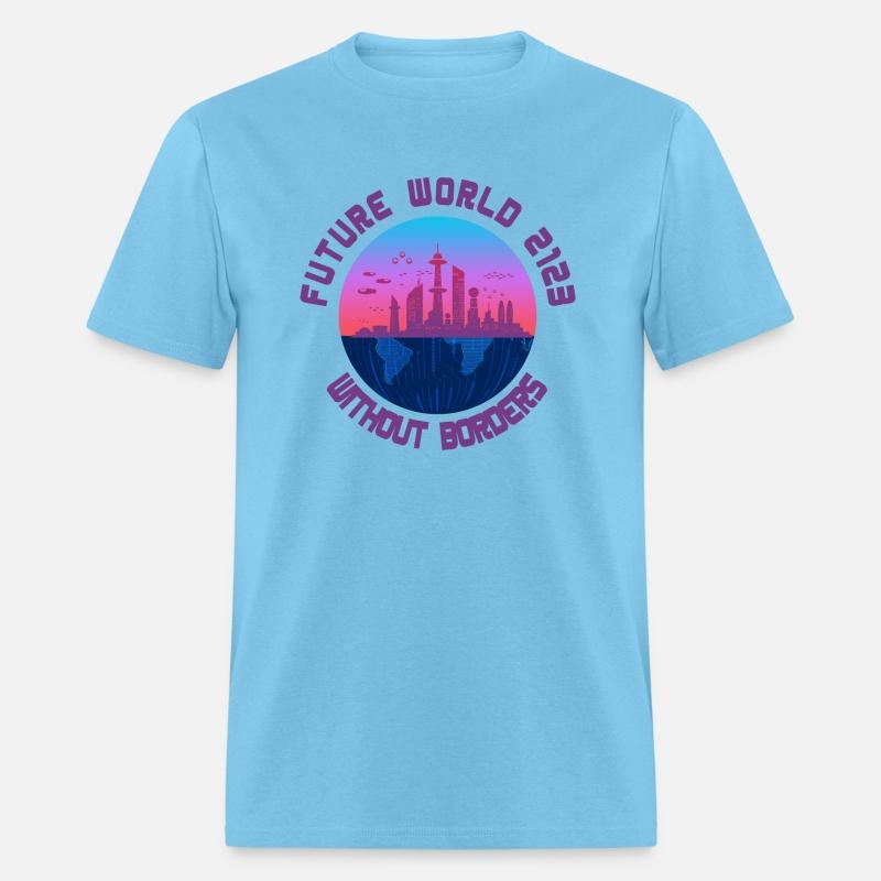 The future world 2123, a world without borders, ev